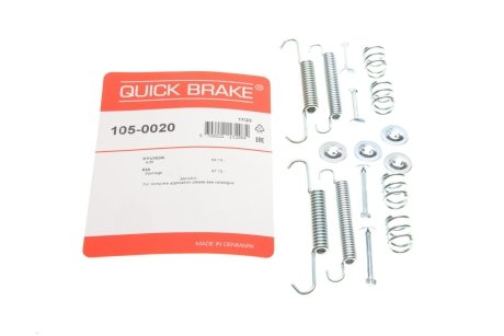 Монтажный комплект колодки QUICK BRAKE 105-0020