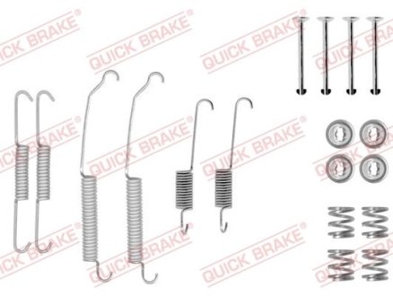 Комплект пружинок колодок стояночного гальма QUICK BRAKE 1050618