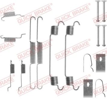 Комплект пружинок колодок стояночного гальма QUICK BRAKE 1050767 (фото 1)