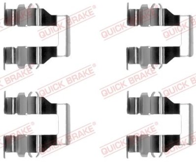 Комплект прижимних планок гальмівного супорту QUICK BRAKE 1091199 (фото 1)