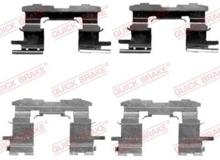 Комплект прижимних планок гальмівного супорту QUICK BRAKE 1091631