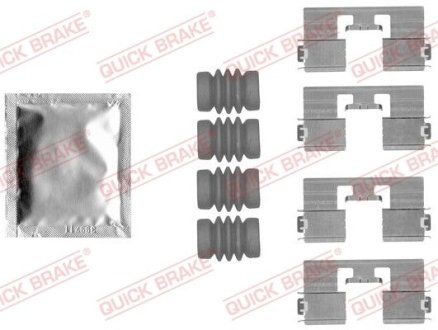 Монтажний компл.,гальм.колодки QUICK BRAKE 1091818