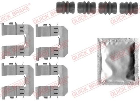 Комплект прижимних планок гальмівного супорту QUICK BRAKE 1091847 (фото 1)