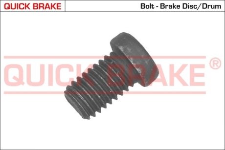 Болт кріплення гальмівного диска QUICK BRAKE 11668