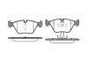 REMSA BMW гальмівні колодки перед. 2,5/3,0: E46, X3(E83) 096300