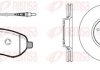 Комплект: 2 диска+ 4 колодки гальмівних 8129200