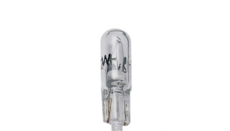Автолампа T5 W2x4,6d 1,2 W прозрачная Ring FRW286