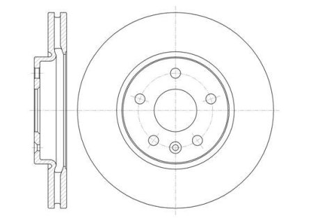 Гальмівний диск ROADHOUSE 61313.10