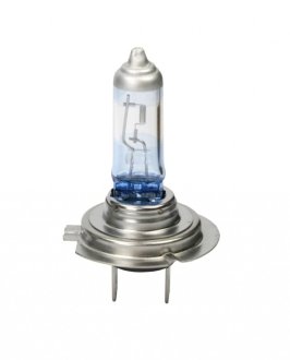 Лампа галогенова H7 12V55W Super Vision Ultra +100% (комплект, пластиковий бокс 2шт) SHAFER SL3007