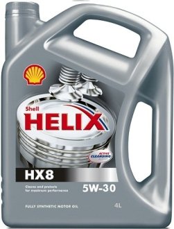Масло моторное Helix HX8 Synthetic 5W-30 (4 л) SHELL 550040422 (фото 1)