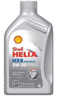 Олива моторна Helix HX8 ECT C3 5W-30 (Каністра 1л) SHELL 550048140 (фото 1)