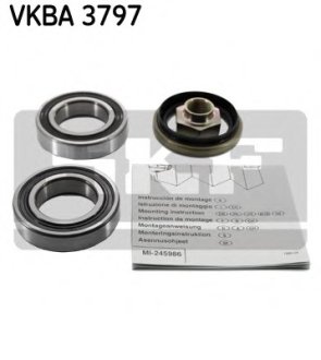 DAEWOO підшипник маточини Tico 0.8 95- SKF VKBA3797