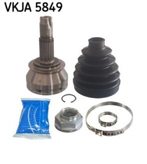 FIAT К-т ШРКШ зовнішній 25/22 зуб. PANDA VAN 1.3 D Multijet 15-, LANCIA YPSILON 1.3 D Multijet 11-18 SKF VKJA5849