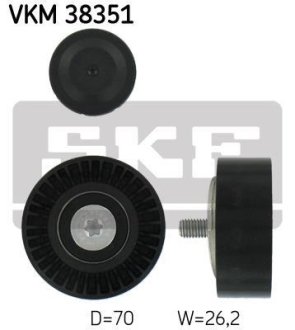BMW ролик N62 обводний SKF VKM38351