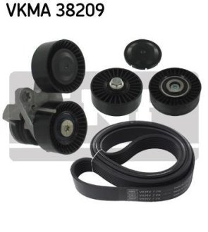 Комплект доріжкових пасків SKF VKMA38209 (фото 1)