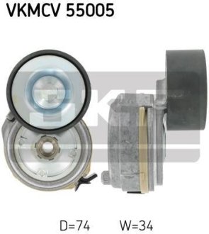 Натягувач поліклинового ременя SKF VKMCV55005 (фото 1)