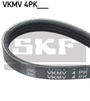Ремінь поліклиновий 4PK1230 SKF VKMV4PK1230 (фото 1)