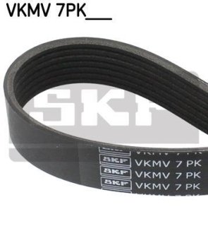 Ремінь поліклиновий 7PK1595 SKF VKMV7PK1595