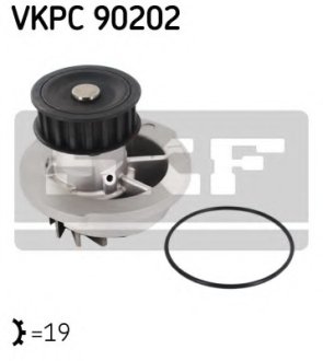 Помпа води SKF VKPC90202