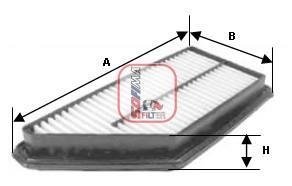 Фільтр повітряний SOFIMA S 3619 A