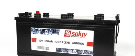 Стартерна батарея (акумулятор) Solgy 406006