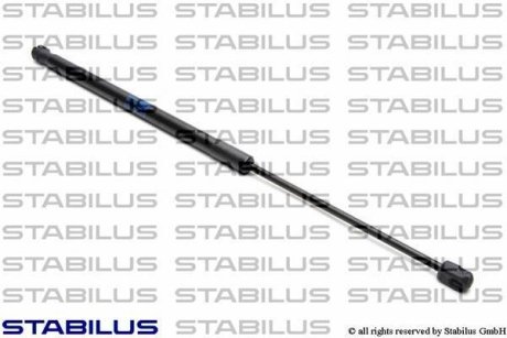 Пружина газова SKODA Rapid 07/12-12/19 STABILUS 305703