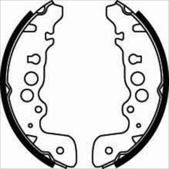 Гальмівні колодки барабанні STARLINE BC 07470