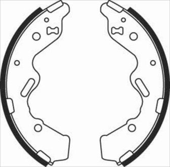 Гальмівні колодки барабанні STARLINE BC 08050