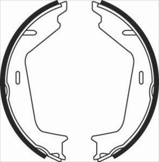 Гальмівні колодки барабанні STARLINE BC 08260