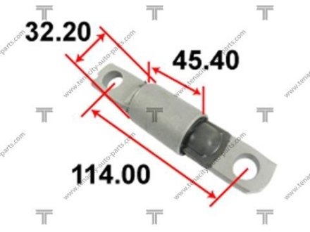 Сайлентблок рычага nissan sentra 07- TENACITY AAMNI1057