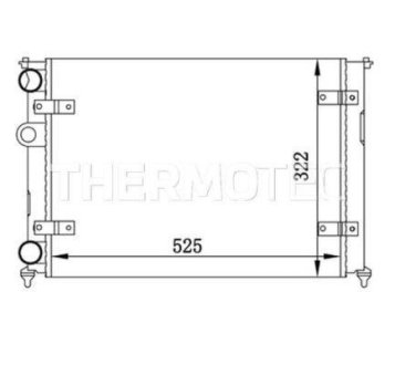 Радіатор THERMOTEC D7W029TT (фото 1)