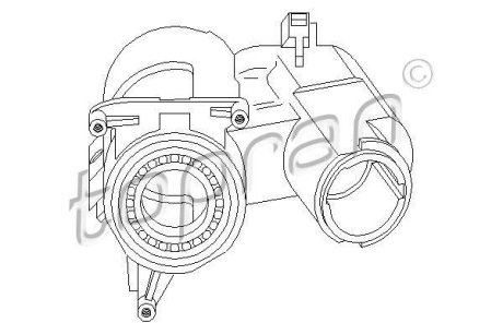 Замок вала рулевого колеса TOPRAN / HANS PRIES 103559