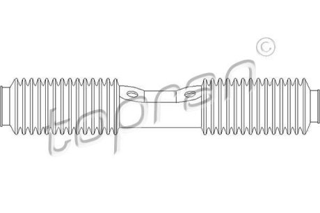 Пильовик тяги кермової TOPRAN / HANS PRIES 103620 (фото 1)