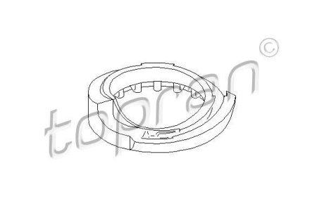 Тарілка пружини TOPRAN / HANS PRIES 108031