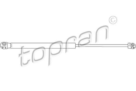 Амортизатор кришки багажника TOPRAN / HANS PRIES 112067 (фото 1)