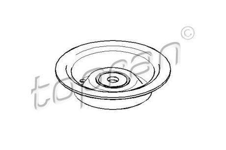 Подшипник опоры амортизатора TOPRAN / HANS PRIES 205454