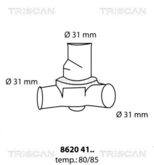 Деталь TRISCAN 86204180
