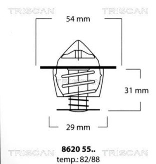 Деталь TRISCAN 86205582