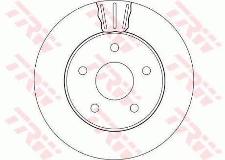 Гальмівний диск TRW DF4170