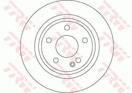 Гальмівний диск TRW DF4383