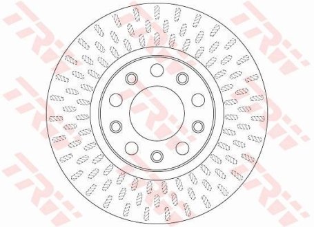 Гальмівний диск TRW DF6450 (фото 1)