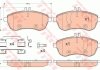 Комплект гальмівних колодок TRW GDB2056 (фото 1)