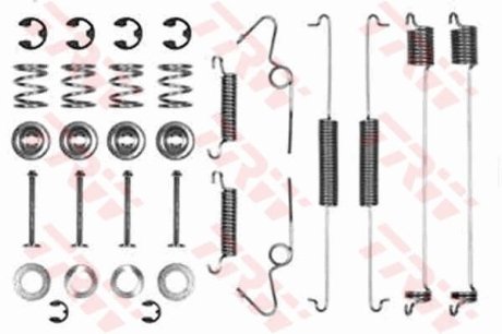 Монтажний комплект гальмівних колодок FORD Transit >>"92 TRW SFK128