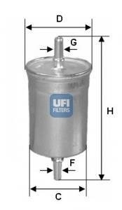 Фільтр паливний UFI 3176900