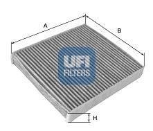 Фільтр салону вугільний UFI 5413500