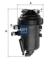 Корпус паливного фільтра UFI 5512500