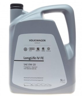 Олива моторна longlife iv sae 0w20 (5 liter) VAG GS60577M4