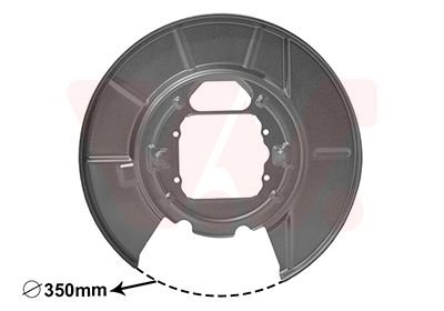 Защита тормозного диска Van Wezel 0685374