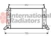 Радіатор охолодження FORD ESCORT / ORION(86-) (вир-во) Van Wezel 18002078 (фото 2)