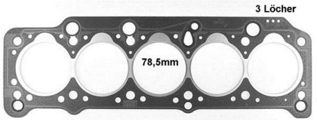 Прокладка Г/Б audi volvo 81-85cn de 1986 VICTOR REINZ 612593030